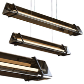 Подвесные реечные светильники HAGA LONG by Lampatron 100cm и 130cm
