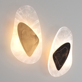 Настенный светодиодный светильник с плафоном из стекла