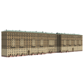 Residential building of the Soviet era