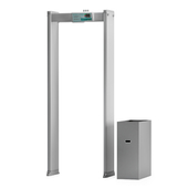Arched metal detector PC Z 100 checkpoint and inspection bollard