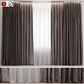 Curtains set 05 vray | corona