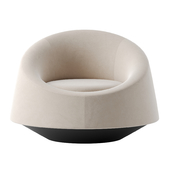 Crystal armchair by tacchini