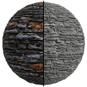 FB155 stone covering | 2 Mat | 4k | Seamless