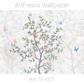ArtFresco Wallpaper - Дизайнерские бесшовные фотообои Art. Sh-025 OM