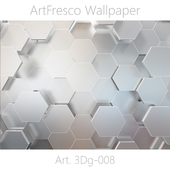 ArtFresco Wallpaper - Дизайнерские бесшовные фотообои Art. 3Dg-008 OM