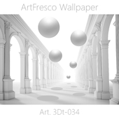ArtFresco Wallpaper - Дизайнерские бесшовные фотообои Art. 3Dt-034 OM