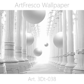 ArtFresco Wallpaper - Дизайнерские бесшовные фотообои Art. 3Dt-038 OM