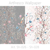 ArtFresco Wallpaper - Дизайнерские бесшовные фотообои Art. Sh-026 - Sh-028 OM