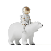 polar bear astronauts