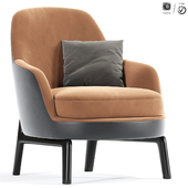 Modrest Metzler Accent Lounge Armchair