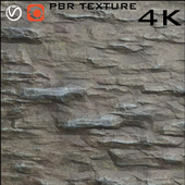 3 Rock PBR Texture 4K