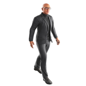 Richard - Black suit - Walking