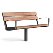 Mmcite Intervera LVR-R157 LVR-R158 outdoor park benches