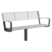 Mmcite Intervera LVR-R257 LVR-R258 outdoor park benches