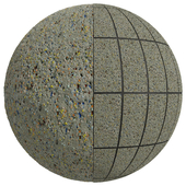 FB189 stone covering | Exposed Aggregate Concrete | 2 mat | 4k