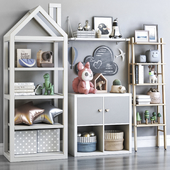 Childrens furniture with toys