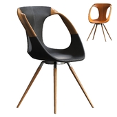 Leather chair By Tonon