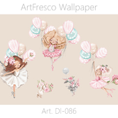 ArtFresco Wallpaper - Дизайнерские бесшовные фотообои Art. Dl-086
