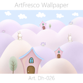 ArtFresco Wallpaper - Дизайнерские бесшовные фотообои Art. Dh-026 OM