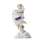 Rocket astronaut