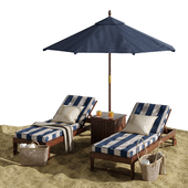 Beach Lounge Outdoor Set 18