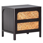 CB2 Miri Cane Nightstand