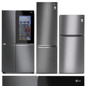 Набор холодильников LG 8