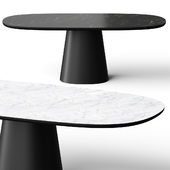 B&B Italia Allure O Dining Table