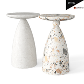 Ceramic garden stool set 7
