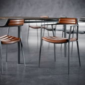 VIPP chair and table