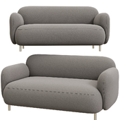 Pedrali BUDDY 218 2 seater fabric sofa