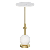 Журнальный столик   Alvin 10" Round Marble Cocktail Table    журнальный стол