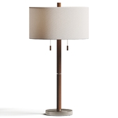 Pottery Barn Laurin Wood Table Lamp