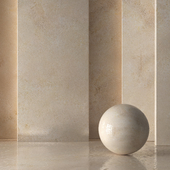 Beige Marble Material 31 (Seamless - Tileable)