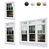 Экстерьерные окна (оптимизированные) v.11 / Exterior windows (optimized) v.11