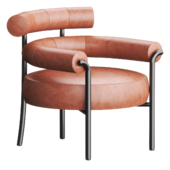 OLIO Leather armchair By DesignByThem