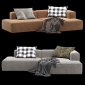Soft modular sofa from the furniture factory Volga