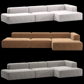 Soft modular sofa from furniture factory IDYLLIC