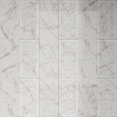 Tile Calacatta Inserto Broccato Charme Evo Italon Floor Project