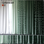 Curtains set