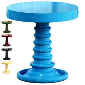 Bombay Button Table – Painted