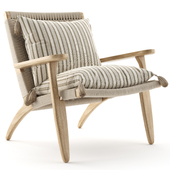 Cable Lounge Armchair Natural