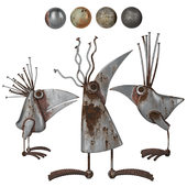 Decorative Birds Sculptures Vol.5