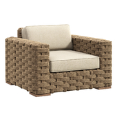 Restoration Hardware Rutherford lounge chair
