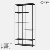 Shelving unit LoftDesigne 81512 model