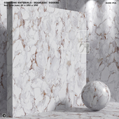 Seamless material - stone marble - set 181