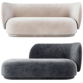 Rico Divan And 3 Seat Sofa By Ferm Living