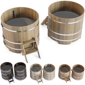 Hot tub round d1170mm from Bentwood
