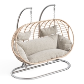 Double Indoor Outdoor Hanging Chair