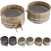 Hot tub round d1800mm from Bentwood